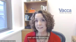 Caution: Don’t Text While Divorcing