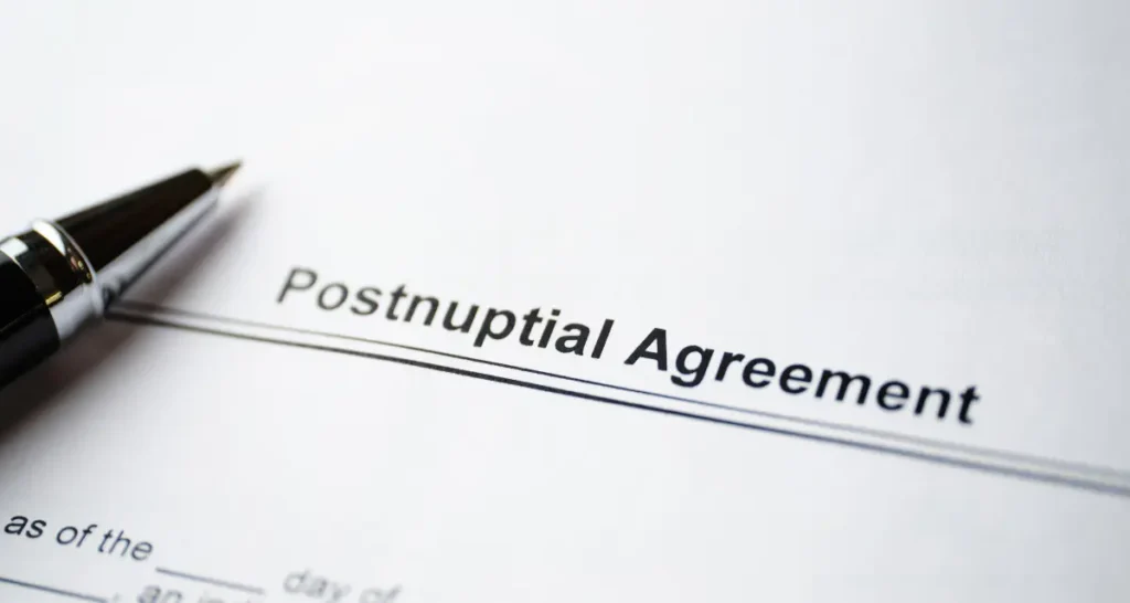 Post-Nuptial Agreement - Vacaa Law