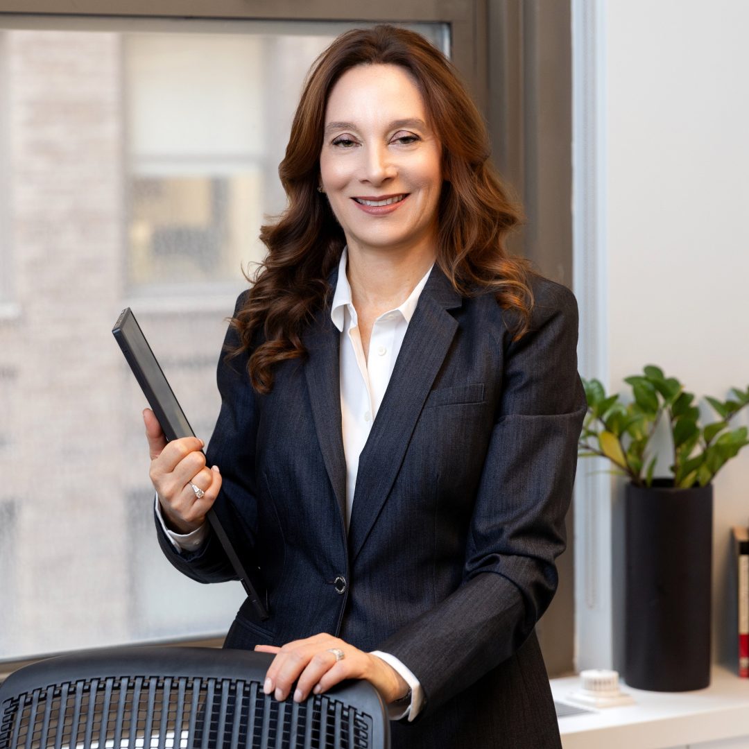 portrait of Wendy Reimer in the office